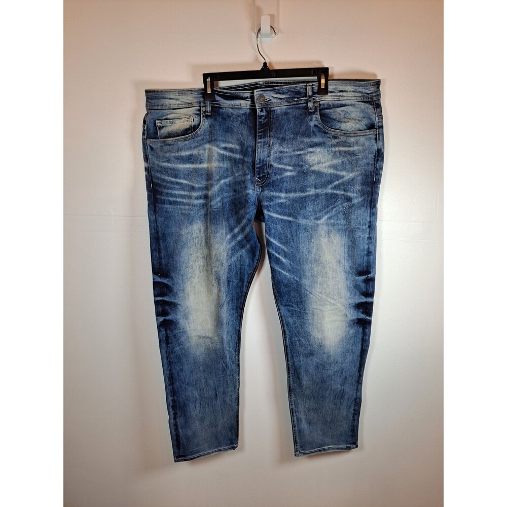Jordan Craig Aaron Legacy Edition Mens Jeans 44x32 Blue Distressed JM3272
